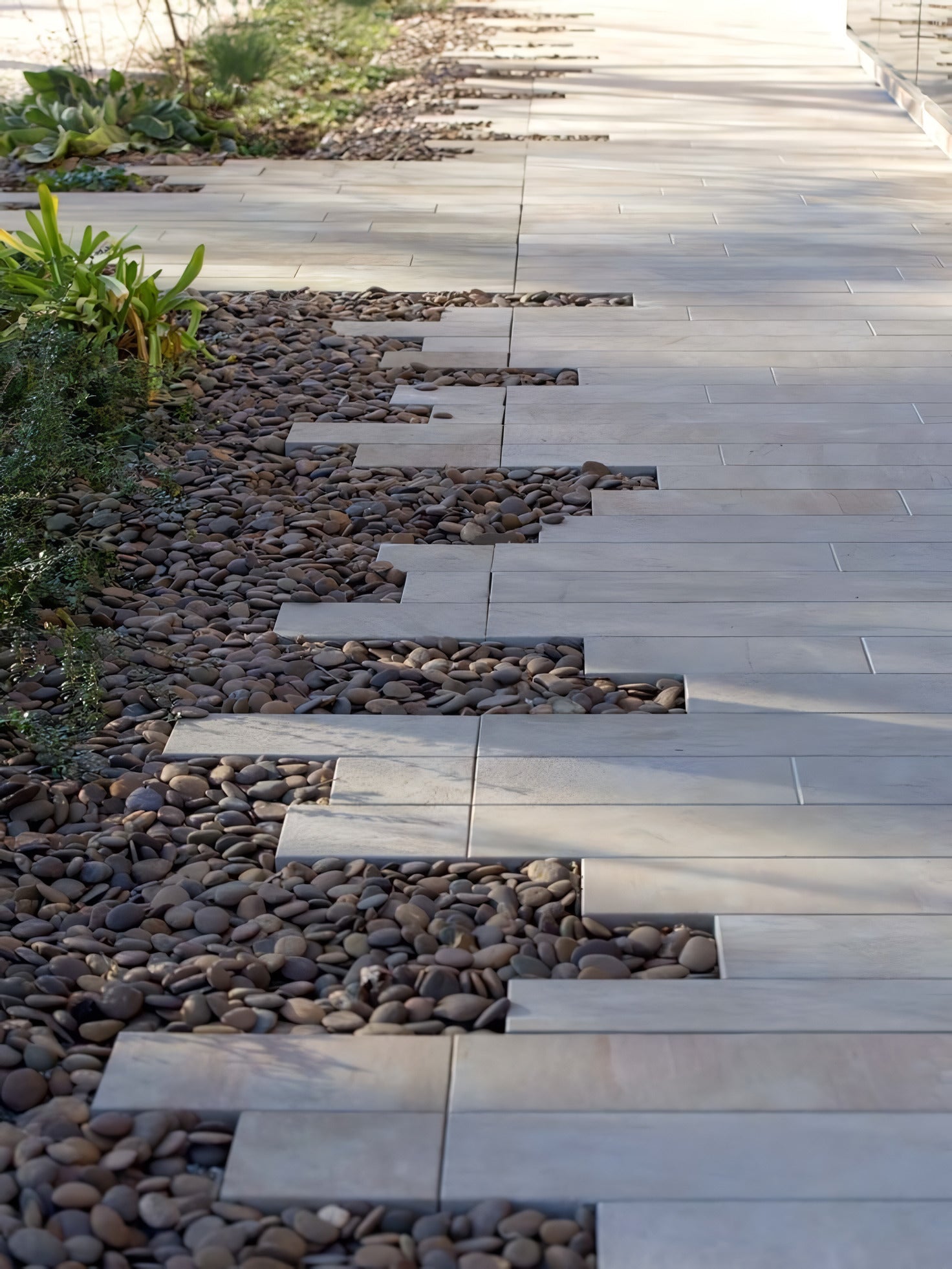 Anti-Flood Concrete Pavers